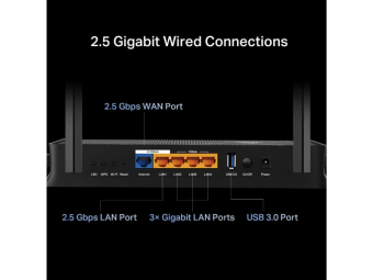 TL Tri-Band Wi-Fi 7 Router Archer BE230