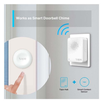 TP-LINK Tapo H100 Smart Hub w/ Chime White