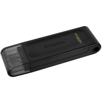 KINGSTON USB Type-C Flash DataTraveler USB 3.2 Black (DT70/128GB)