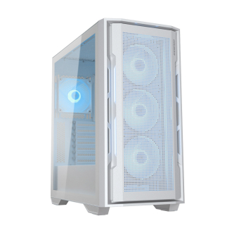 CC-COUGAR Case UNIFACE RGB Middle ATX White USB 3.0