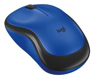 LOGITECH Mouse Wireless M185 Blue