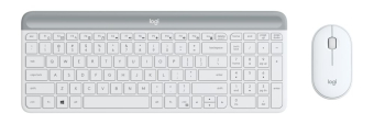 LOGITECH Keyboard/Mouse Wireless MK470 White