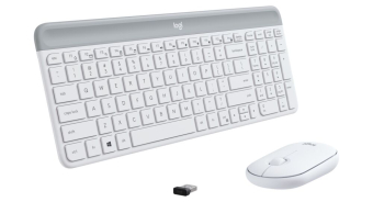 LOGITECH Keyboard/Mouse Wireless MK470 White