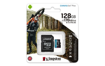 Kingston Memory Card Msd Canvas Go! Plus (SDCG3/128GB)