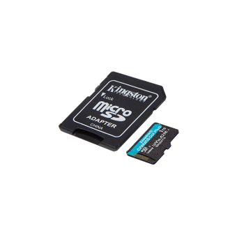 KINGSTON Memory Card MicroSD Canvas Go! Plus SDCG3/1TB, Class 10, SD Adapter