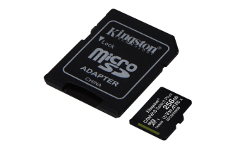 KINGSTON Memory Card MicroSD Canvas Select Plus SDCS2/256GB, Class 10, SD Adapter