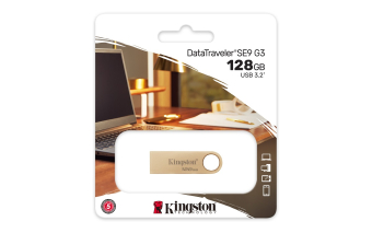 KINGSTON USB Stick Data Traveler DTSE9G3/128GB, USB 3.2, Gold