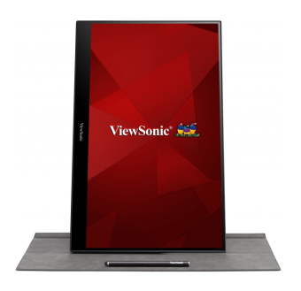 VIEWSONIC Monitor TD1655 15.6'' IPS Touch Portable, HDMI, Speakers