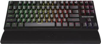 Keyboard Mechanical Zeroground KB-3100G Tonado Mini RGB