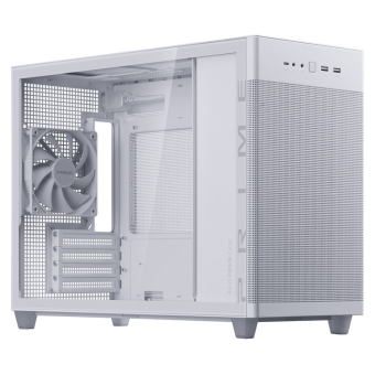 ASUS CASE Prime AP201 Tempered Glass MicroATX White