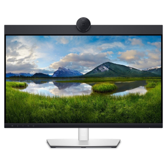 DELL Monitor P2424HEB VIDEO CONFERENCING 23.8'' , FHD IPS, HDMI, DisplayPort, USB-C, RJ-45, Webcam, Height Adjustable, Speakers, 3YearsW