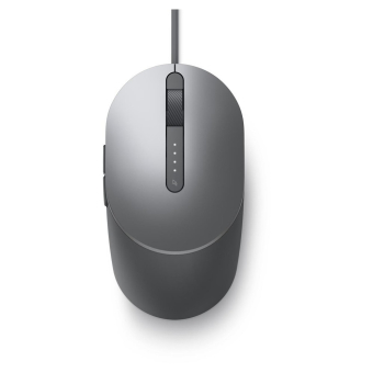 DELL Laser Wired Mouse - MS3220 - Titan Gray