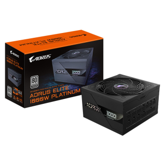 GIGABYTE Power Supply AORUS ELITE P1000W Fully Modular 80+Plus Platinum , PCIe Gen 5.0 graphics card Support