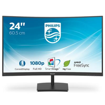 Philips E Line 241E1SC/00 LED display 59.9 cm (23.6'') 1920 x 1080 pixels Full HD Black