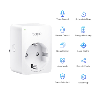 TP-LINK TAPO P110 MINI SMART PLUG WIFI 2 PACK