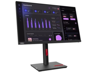 LENOVO Monitor ThinkVision T24i-30 23.8'' IPS FHD, HDMΙ, Display Port, VGA, Height adjustable, 3YearsW