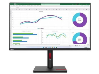 LENOVO Monitor ThinkVision T32h-30 31.5'' QHD IPS, HDMI, Display Port, USB, USB-C, Height Adjustable, 3YearsW