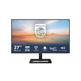 Philips 1000 series 27E1N1600AE/00 computer monitor 68.6 cm (27'') 2560 x 1440 pixels Quad HD LCD Black