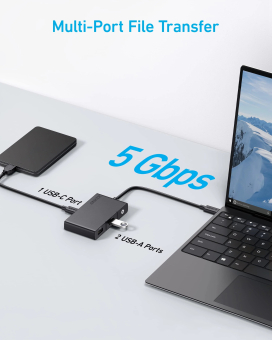 ANKER Hub 332 USB-C 5-in-1, 4K HDMI