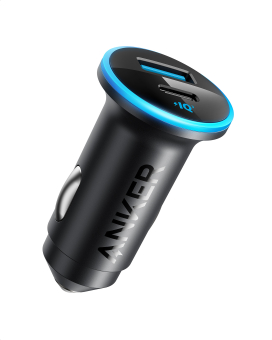 Anker 325 Car Charger 53W, USB-Type-C, USB-A