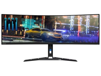 LENOVO Monitor Legion R45w-30 Gaming 44.5'' DUAL QHD VA Curved, HDMi, Display Port, USB-C,RJ45,AMD FreeSync Premium Pro, Speakers, 3YearsW