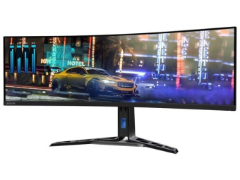 LENOVO Monitor Legion R45w-30 Gaming 44.5'' DUAL QHD VA Curved, HDMi, Display Port, USB-C,RJ45,AMD FreeSync Premium Pro, Speakers, 3YearsW