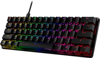 HyperX Alloy Origins 60 Mechanical Gaming Keyboard, HX Aqua - US