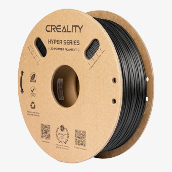 Creality3D Hyper PLA-CF Carbon Fiber 3D Printer Filament, 1.75mm 1kg Black (3301060015)