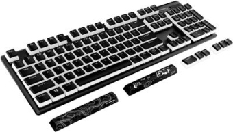 HP HyperX Pudding Keycaps 2 - Full Key Set - PBT - Black (US Layout)