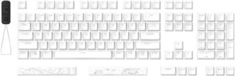 HP HyperX Pudding Keycaps 2 - Full Key Set - PBT - White (US Layout)