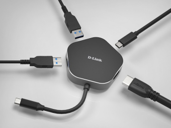 D-LINK DUB-M420 4-IN-1 USB-C HUB HDMI & PD