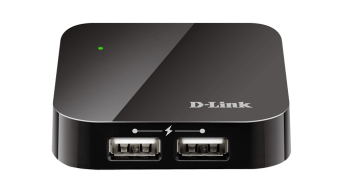 D-LINK DUB-H4 4-Port USB 2.0 Hub