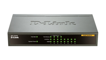 D-LINK DES-1008PA Switch 8 Ports 10/100Mbps with 4 PoE Ports