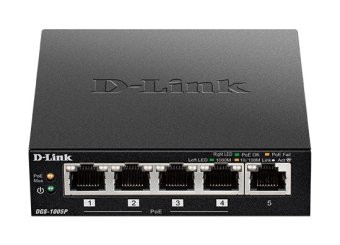 D-LINK DGS-1005P 5-port 10/100/1000Mbps 4 PoE Ports