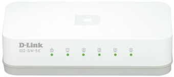 D-LINK Switch GO-SW-5E, 5 port, 10/100 Mbps