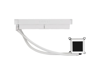 Lian Li Galahad II LCD 280 White - AIO GPU Liquid Cooler  with ARGB Fans