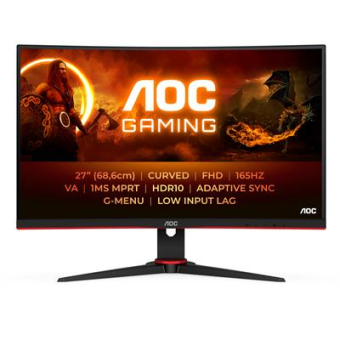 AOC G2 C27G2E/BK computer monitor 68.6 cm (27'') 1920 x 1080 pixels Black, Red