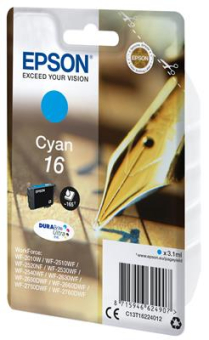 Epson Pen and crossword Singlepack Cyan 16 DURABrite Ultra Ink