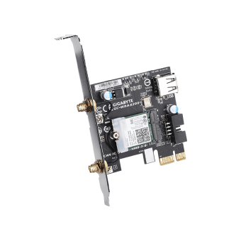 GIGABYTE GC-WBAX200 Wireless PCIe LAN Adapter Card - WiFi 6 (2400 Mbps) + Bluetooth 5.1