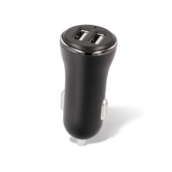 Forever Dual USB Car Charger 2.4A Black (GSM034097)