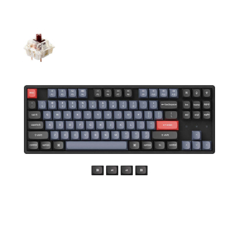 Keychron K8 Pro (K8P-J3) QMK/VIA Wireless Mechanical Keyboard-Brown Switch (Hot-Swappable) US Layout