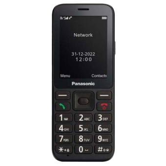 Panasonic KX-TU250 4G Dual Sim Μαύρο (KX-TU250EXB)