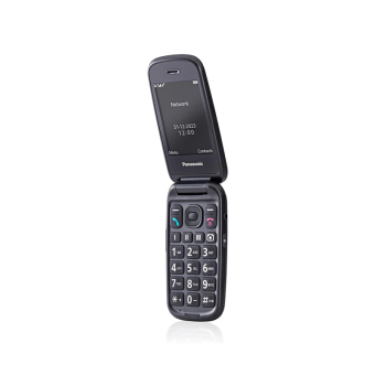 Panasonic KX-TU550 4G Single Sim Μαύρο (KX-TU550EXB)