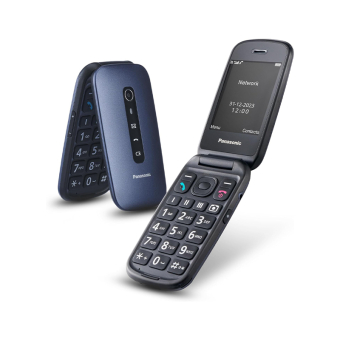 Panasonic KX-TU550 4G Single Sim Μπλε (KX-TU550EXC)