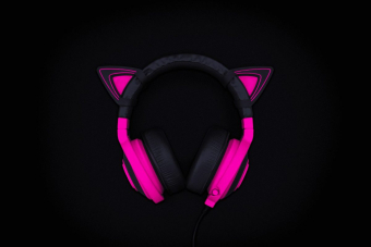 Razer KITTY EARS NEON PURPLE For Kraken