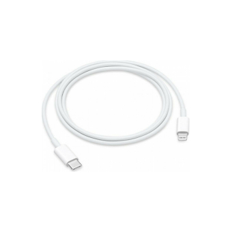 Apple Καλώδιο data / φόρτισης USB-C σε Lightning Λευκό 1m (MQGJ2ZM/A)