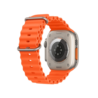 Apple Watch Ultra 2 GPS + Cellular 49mm Titanium Case with Orange Ocean Band