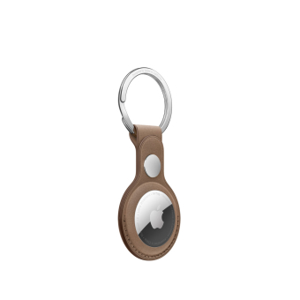 Apple AirTag FineWoven Key Ring Taupe (MT2L3ZM/A)