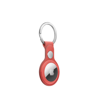 Apple AirTag FineWoven Key Ring Coral (MT2M3ZM/A)