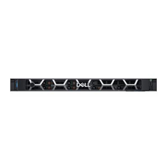 DELL Server PowerEdge R360 1U| 4 x 3.5 |E-2468|16GB|480GB SSD|NIC 2x 1GbE|PERC H755/|2 PSU|5Y NBD OS